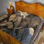 elephant we are family awesome myt726 3d customized quilt hip d2313173