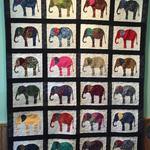 elephants on parade quilt blanket lu88 quilt d2323570