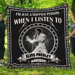 elvis presley music quilt blanket fan made d2352533