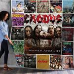 exodus albums cover poster quilt d2385713