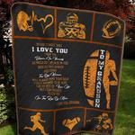 family 3d customized quilt grandson i love you tuh107276 plen2407 d2314657