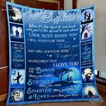 family boyfriend beside you love you support you quilt gg d2383995