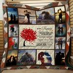 family to my fiancee quilt blanket quilt d2323249