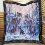 family wolves lk55 ntth011298 3d customized quilt d2313189