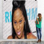 famous rapper foxy brown n 3d customized personalized quilt blanket d2325048