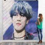famous rapper yugyeom v 3d customized personalized quilt blanket d2325047