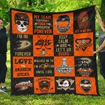 fan anaheim ducks amazing gift idea quilt d2385067