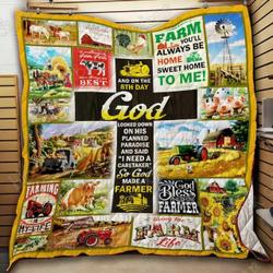 Farmer Cl18100252Mdq Quilt Blanket