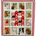 farming animals quilt for farmers in daily life d2382512