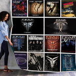 fear factory albums quilt blanket ver14 d2352895