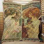 feather cowslip v1 3d customized quilt d2313911