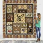 feel safe at night sleep with a chihuahua quilt blanket great customized blanket gifts for birthday