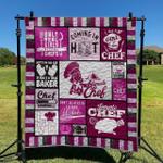 female chef dhcld0909 quilt blanket d2317253