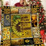 find god in a sunflower quilt mox d2387628