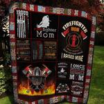 firefighter mom nn180510 quilt blanket d2356958