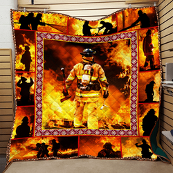 Firefighter Quilt Bic