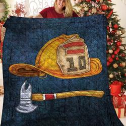 Firefighter Quilt Med