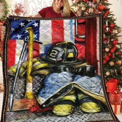 Firefighter Quilt Mes