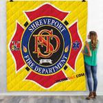 firefighter shreveport fire department 3d customized personalized quilt blanket d2325206