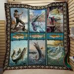 fishing fisher quilt d2386107