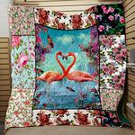 flamingo love quilt d2386104