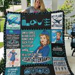 flight attendant let your dreams take flight quilt blanket great customized blanket gifts for