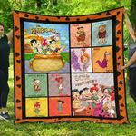 flintstone 60th anniversary cartoon fan gift quilt d2384982