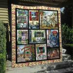 floral bicycles quilt blanket ylh5 quilt d2324950
