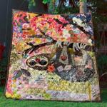 floral hanging sloth quilt blanket lu88 quilt d2324018