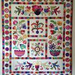 flower garden cla1910227q quilt blanket d2318050
