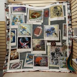 Football 203057 Quilt Blanket  Quilt