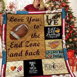 Football Quilt Hex