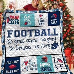 Football Quilt Hfr