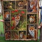 fox flower quilt d2386074