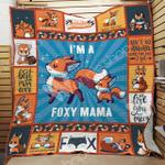 fox mom quilt blanket dhc03021235td d2358125