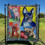 french bulldog dog hur quilt qt d2388430