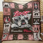french bulldog frenchie mom quilt blanket great customized blanket gifts for birthday christmas