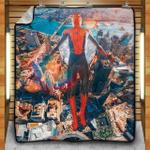 friendly neighborhood hero quilt blanket d2320919