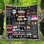 friends tv show hvt1309103 quilt blanket d2317368