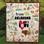 from oklahoma cl14100218mdq quilt blanket d2380637