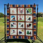 fun dog 01 dhcld0909 quilt blanket d2317443