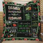 gardening theme all i need is that plant quilt blanket great customized blanket gifts for birthday