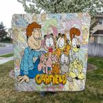 garfield and friends hvt090807 quilt blanket d2317375