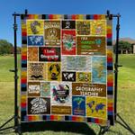 geography teacher dhckl0909 quilt blanket d2317425
