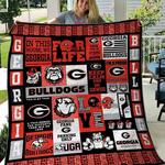 georgia bulldogs b270626 quilt blanket d2317383