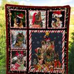 german shepherd dogs christmas quilt blanket a119 d2322169