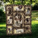 german shorthaired pointer frame royal cl09100105mdq quilt blanket d2380853