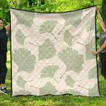 ginkgo leaves pattern dhcdhc dt1910 quilt blanket d2317471