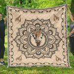 giraffe be more happy cute image quilt blanket great customized blanket gifts for birthday