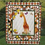 giraffe eat love pray quilt blanket great customized blanket gifts for birthday christmas d2317571